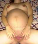 Black nude pregnant women